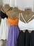 Vestido bicolor Ema - comprar online