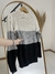 Blusa tricot tricolor - loja online