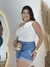 Short jeans plus size Raissa - Pimenta Rosa Glamour Moda feminina