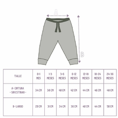 Pantalón Verde Melange - comprar online