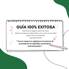 2 PROVEEDORES + GUÍA 100% EXITOSA PARA EMPRENDER!!!