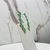 Brinco ear cuff festa cristais verde agua - sob encomenda na internet