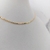 Colar/choker mini bolinha banhado a ouro 18k na internet