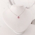conjunto de colar e brinco mini gota rosa pastel com 3 pontos de luz pequenos banhado a prata na internet