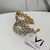Bracelete festa duplo com cristais furta cor banhado a ouro - sob encomenda na internet