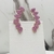 Brinco ear cuff festa cristais rosa opal , base dourada sob encomenda - comprar online