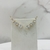 Brinco mini ear cuff com 4 gotas cristal banhado a ouro - comprar online