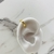 Piercing falso argola 3D banhado a ouro 18k - comprar online