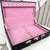 Porta joias g corino preto, veludo interno rosa claro - comprar online