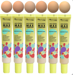 Base líquida matte WATERPROOF TONO 501 - MAX LOVE - Mibú Makeup