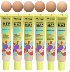 Base líquida matte WATERPROOF TONO 504 - MAX LOVE - Mibú Makeup