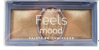 (HB7530-1) Paleta de iluminadores TONO 1 FEELS MOOD - RUBY ROSE