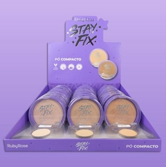 (HB857x24) - Set x 24 Polvos compactos Stay Fix - RUBY ROSE