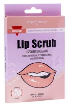 Lip scrub exfoliante de labios - SB