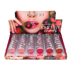 (CS3964x12) Set de 12 Rubores cherry cheek - PINK 21