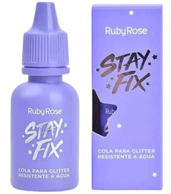 (HB584X12) Set de 12 Pegamentos para glitter Stay Fix - RUBY ROSE - comprar online