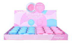 (HB8525x12) -Set de 12 SCRUBBY EXFOLIANTE LABIAL - RUBY ROSE