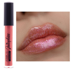 (CS4148-3) Lip gloss JUICY KISS tono 3 - PINK 21