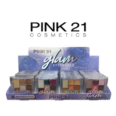 (CS3997x12) Set de 12 Paletas de SOMBRAS GLAM - PINK 21 - comprar online