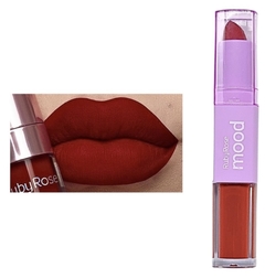 (HB8614-CM04) Labial DÚO MOOD tono CM04 - RUBY ROSE