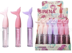 (CS3655X12) Set de 12 Glosses sirena - PINK 21
