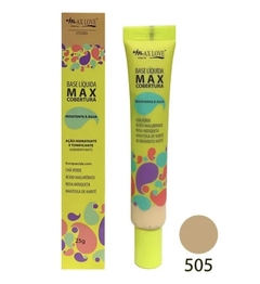 Base líquida matte WATERPROOF TONO 505 - MAX LOVE