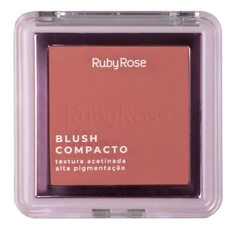 (HBF861 -BL40) Rubor COMPACTO satinado tono BL40 - RUBY ROSE