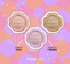 (CS4058x12) Set de 12 Iluminadores Flower - PINK 21 en internet