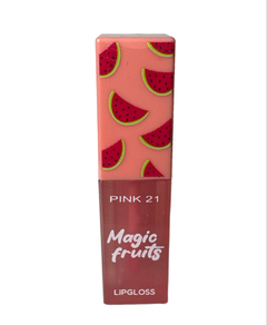 (CS3722-3) Gloss MAGIC FRUITS sabor SANDÍA - PINK 21