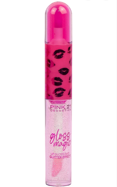 (CS3671-2) Gloss DUO efecto glitter TONO 2 - Pink 21