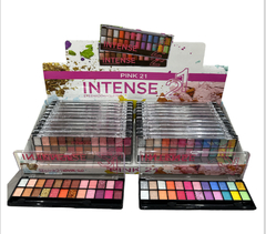 Set de 6 Paletas de sombra + glitter INTENSE - Pink 21