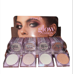 (CS3842X6) Set de Iluminador en polvo GLOW EDITION - PINK 21