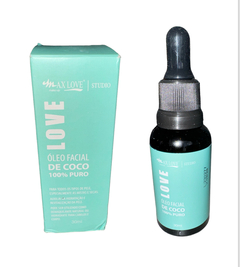 Serum facial vegano oleo de coco- MAX LOVE