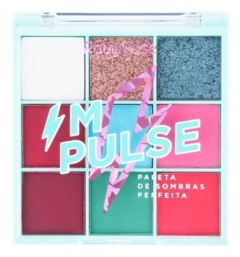 (HB1071) - Paleta IMPULSE Sombras + Glitter - Ruby Rose