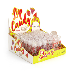 (3096.1.1x12) Set de 12 Lips candy oil hiratantes con SABOR - VIVAI