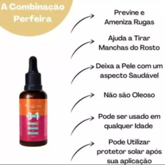 Sérum Facial 3 EN 1 con Vitamina C + Rosa Mosqueta + Ácido Hialurônico - MAX LOVE en internet