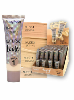 (HB8051-1x24) Set de 24 bases Natural Look NUDE - Ruby Rose