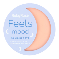 (HB7232-PC04) Polvo compacto feels mood TONO PC04 - Ruby Rose