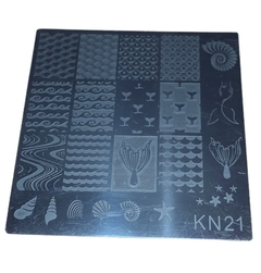 Placa de stamping 21 - KELLY NEGRI