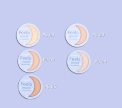 (HB7232X36) Set de 36 polvos compactos de media cobertura FEELS MOOD - Ruby Rose - comprar online