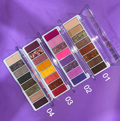 (CS3251-4) Paleta de Sombras+Glitter SO CHIC TONO 4 - PINK 21 - comprar online