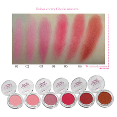 (CS3964x12) Set de 12 Rubores cherry cheek - PINK 21 - Mibú Makeup