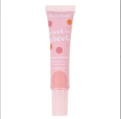 (HB6116-PEACH) Rubor líquido Sweet Peach Cheek to Cheek - Ruby Rose