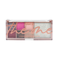 (CS4300-3) Paleta de sombras+ iluminador THE ONE tono 3 - PINK 21 - comprar online