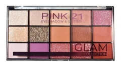 (CS3431X6)Set de 6 Paletas de sombras + Glitter GLAM - PINK 21 - comprar online