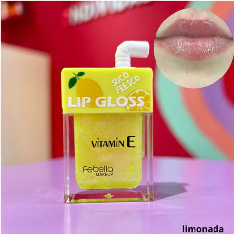 Gloss con VITAMINA E Limonada 02 - Febella