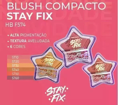 (HBF574x12) Set de 12 Rubores COMPACTOS estrella STAY FIX GRUPO 1 - RUBY ROSE - comprar online