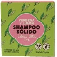(TYL2035) Shampoo sólido vegano para cabello graso con Verbena y limón