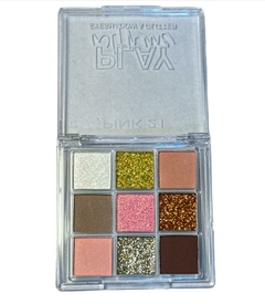 (CS4250-3) Paleta de sombras + Glitter Play with me tono 3 - PINK 21