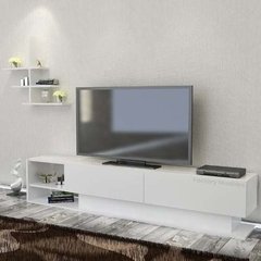 Mesa Modular Rack Tv Led Estantes Madrid Factory Muebles - comprar online